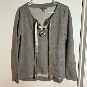 Bandolera sweatshirt‎ top ribbon ties
